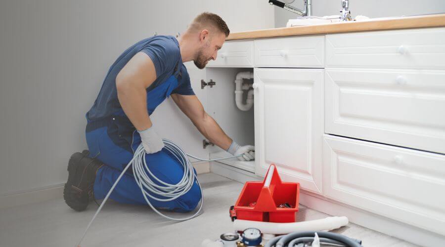 Local tankless water heater installation in Branchville, VA